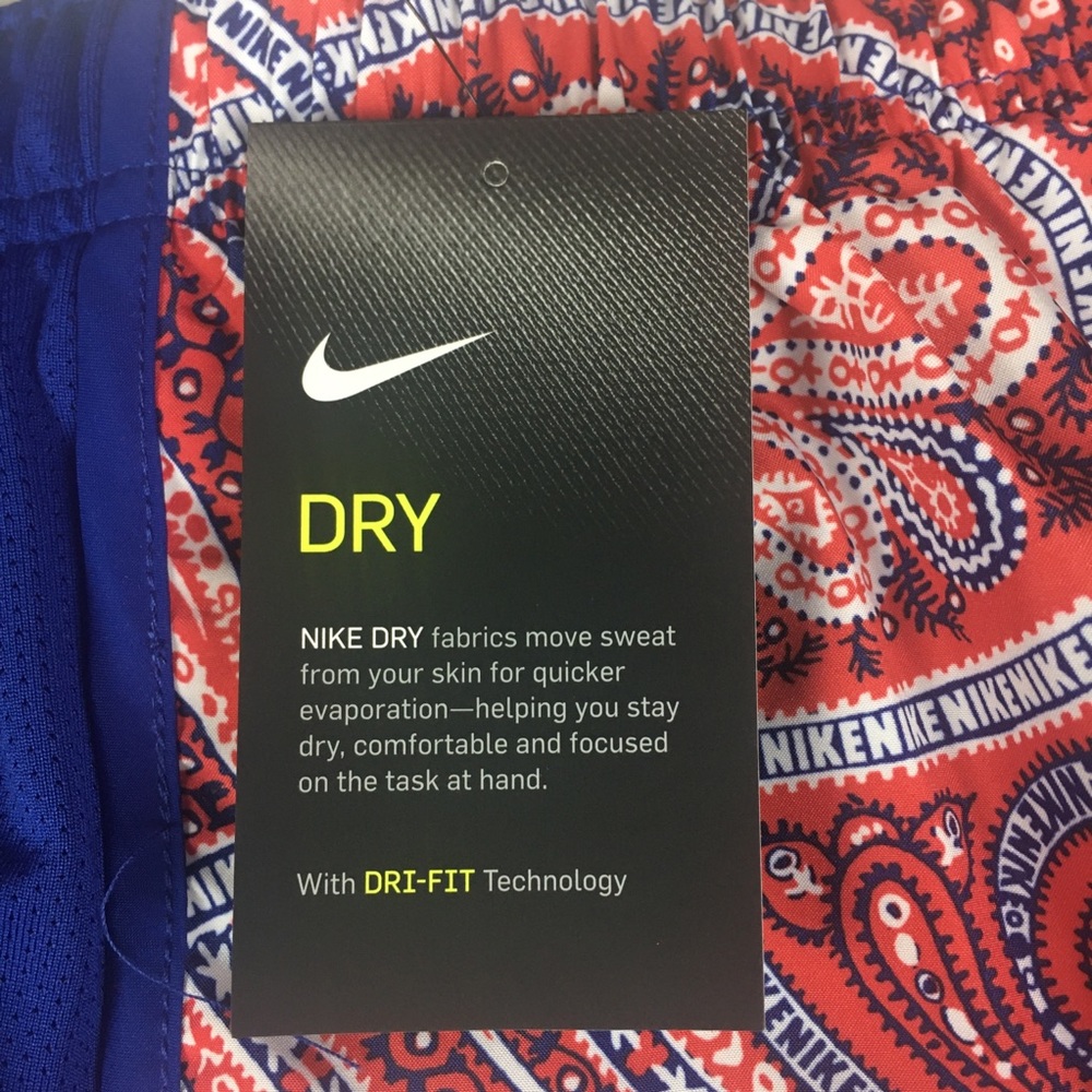 Nike Women’s Dri-FIT Paisley Running Short Sz S - Picture 6 of 9